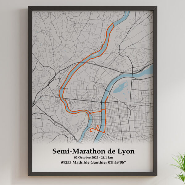 Semi Marathon de Lyon Fleuve Orange 2022
