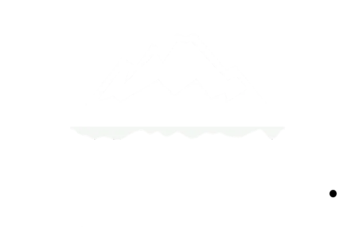 logo the post trace blanc