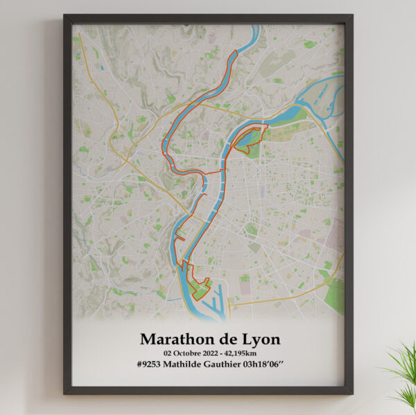 Marathon de Lyon Outdoor Orange 2022