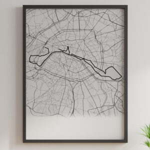 Paris Marathon Poster