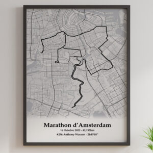 Amsterdam Marathon Poster