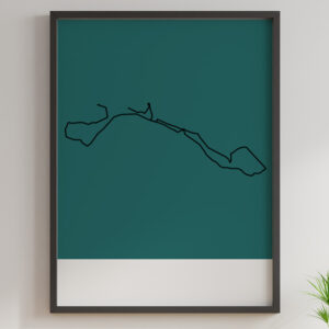 Paris Marathon Poster