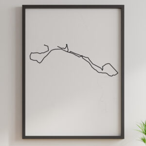 Paris Marathon Poster