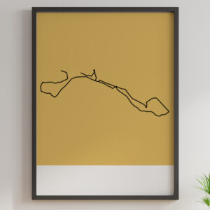 Paris Marathon Poster