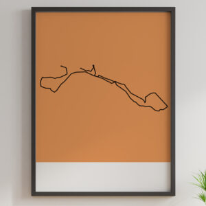 Paris Marathon Poster