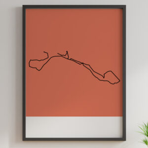 Paris Marathon Poster