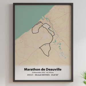 Affiche Marathon de Deauville