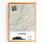 Poster personalizzato per il trail running