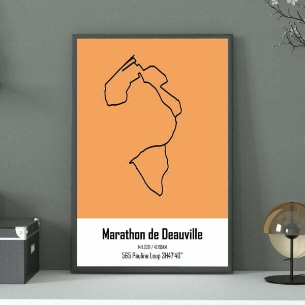 Deauville Marathon Marron Perso Cadre