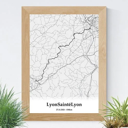 LyonSainteLyon Monochrome non perso cadre