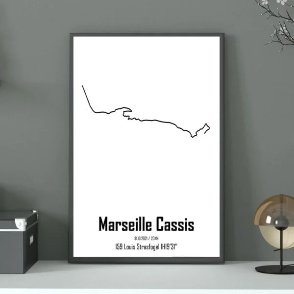 affiche marseille cassis perso couleur blanc neige