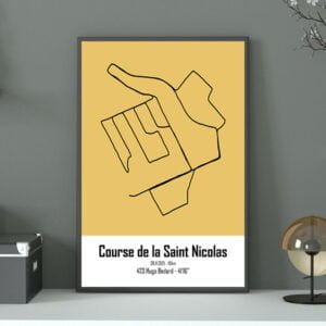 affiche course de la saint nicolas