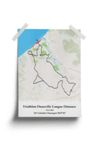 Affiche Triathlon Distance S
