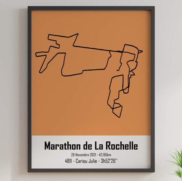 Marathon La Rochelle marron sable perso