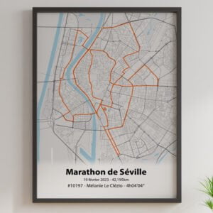 Affiche Marathon de Séville