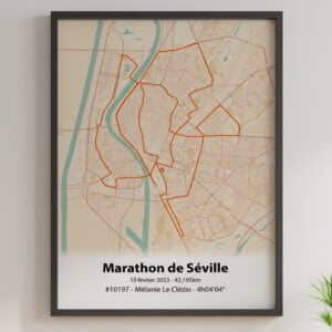 Affiche Marathon de Séville