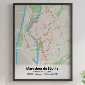 Affiche Marathon de Séville