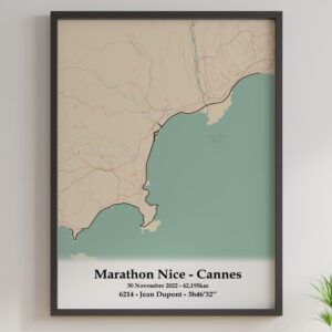 Affiche Marathon Nice Cannes