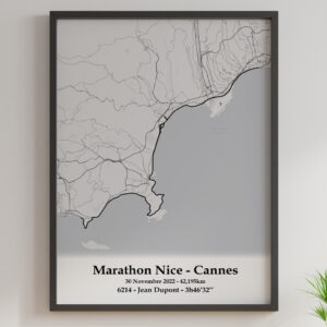Affiche Marathon Nice Cannes