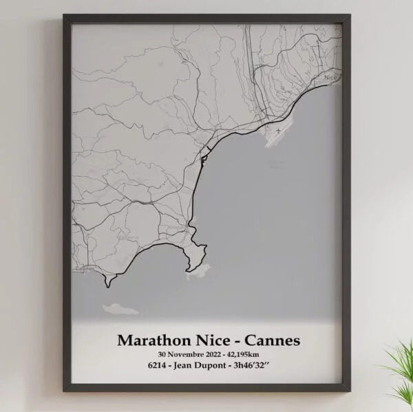 Marathon des alpes maritimes 2022 mono noir