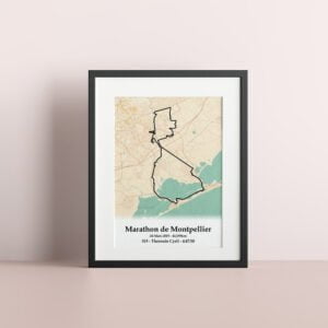 Affiche Marathon de Montpellier
