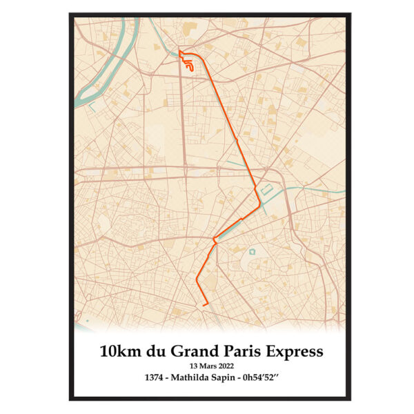 10km du grand paris express mercantour orange