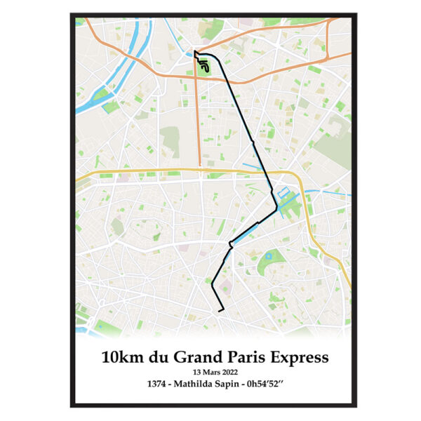 10km du grand paris express outdoor noir