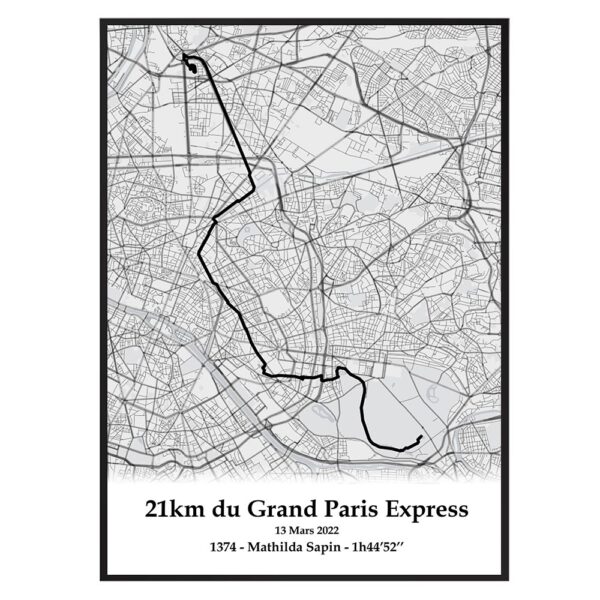 21km du grand paris express mono noir