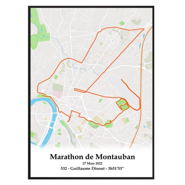 Marathon de Montauban Outdoort Orange