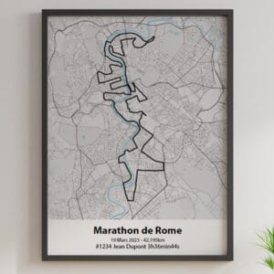 Poster Maratona di Roma