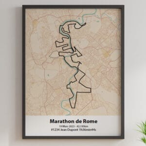Poster Maratona di Roma