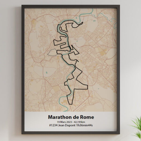 Marathon de Rome 2023 Mercantour Noir