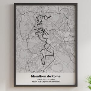 Poster Maratona di Roma