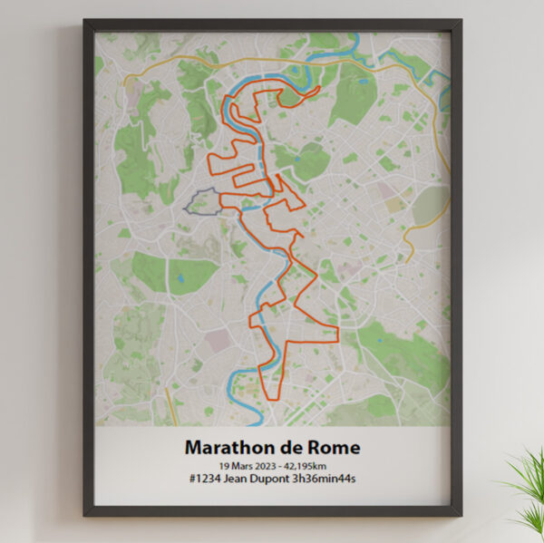 Marathon de Rome 2023 Outdoor Orange