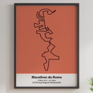 Poster Maratona di Roma