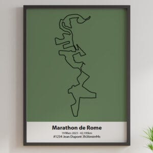 Poster Maratona di Roma