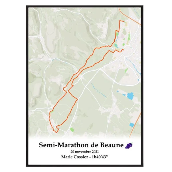 Semi marathon beaune outdoor orange