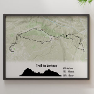 Affiche Trail du Ventoux - L'Origine