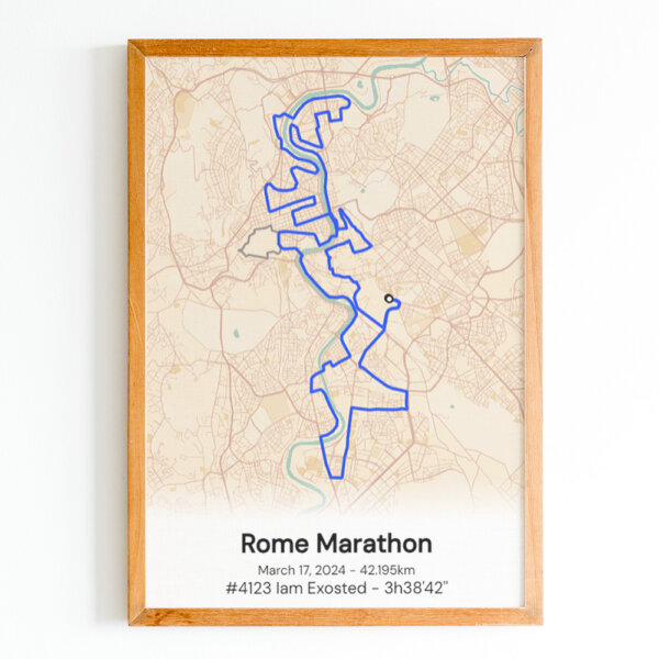 poster rome marathon