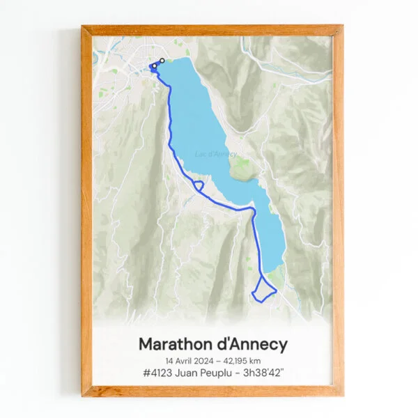 affiche marathon annecy 2024