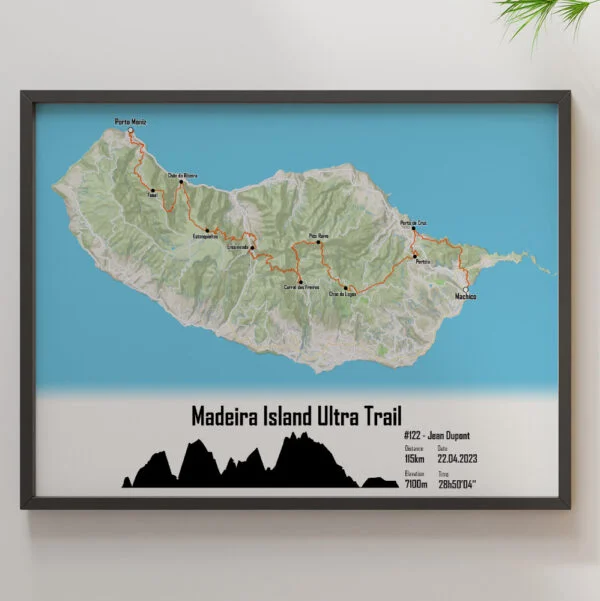 affiche Madeira Island ultra trail