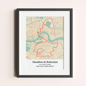 Rotterdam Marathon Poster