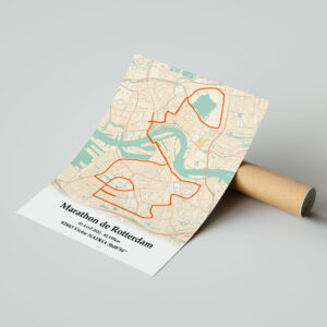 Rotterdam Marathon Poster