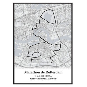 Rotterdam Marathon Poster