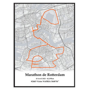 Rotterdam Marathon Poster