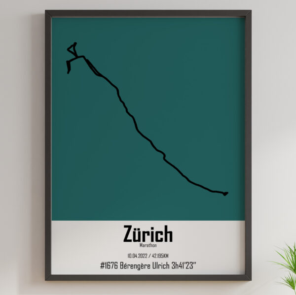Marathon Zurich Bleu Canardn
