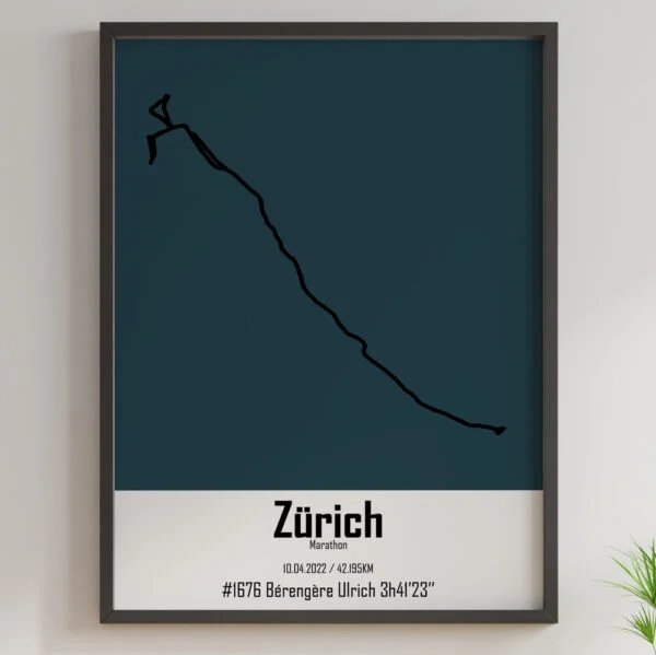 Marathon Zurich Bleu Charbon