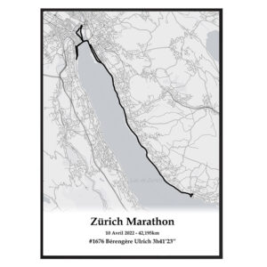 Affiche du Marathon de Zurich