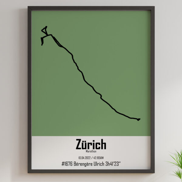 Marathon Zurich Vert Asperge