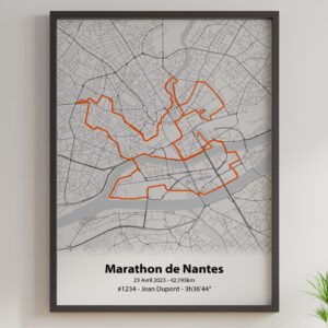 Affiche Marathon de Nantes